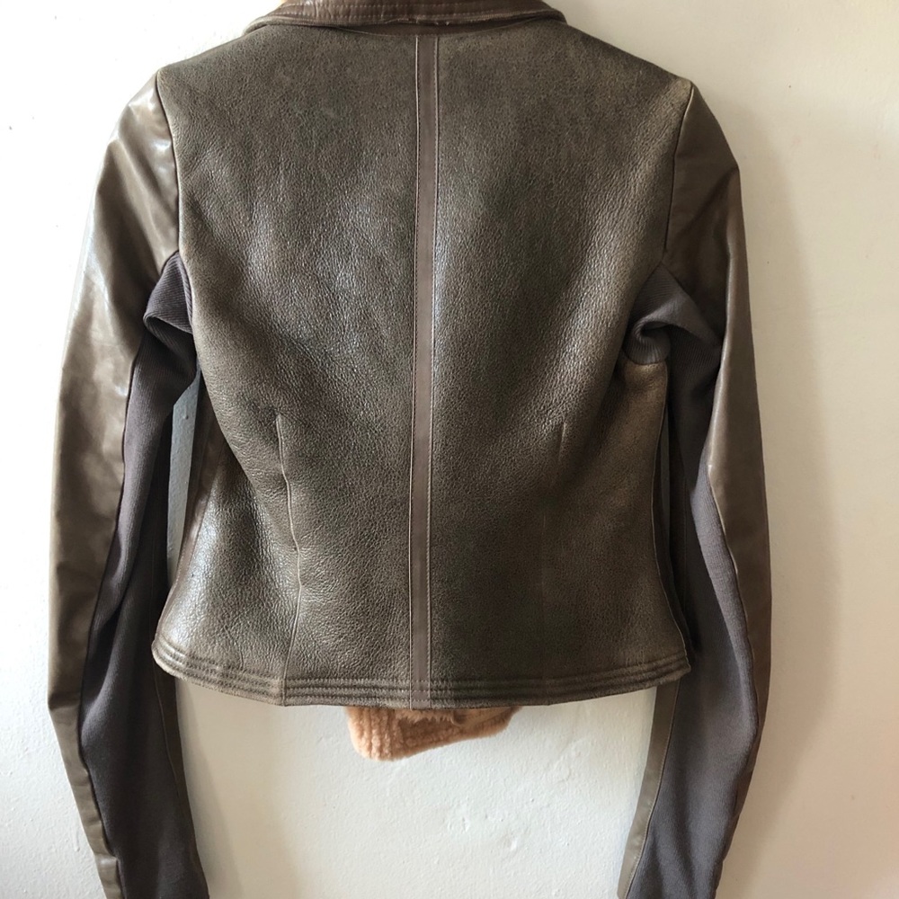 Rick Owens Shearling Jacket Mountain F/W 2012 - Picture 3 of 9
